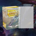 100 Sleeves Transparentes (CLEAR) - Finition CLASSIC - Format STANDARD - Dragon Shield protèges-cartes
