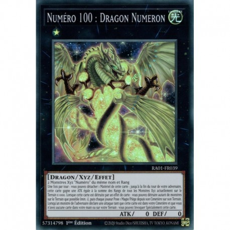 Numéro 100 : Dragon Numeron (QCSE) [RA01]