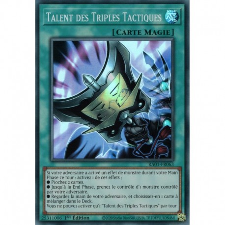 Talent des Triples Tactiques (QCSE) [RA01]