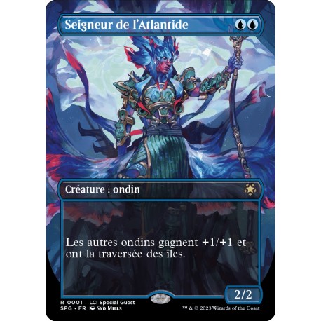 Bleue - Seigneur de l'Atlantide (R) [SPG]
