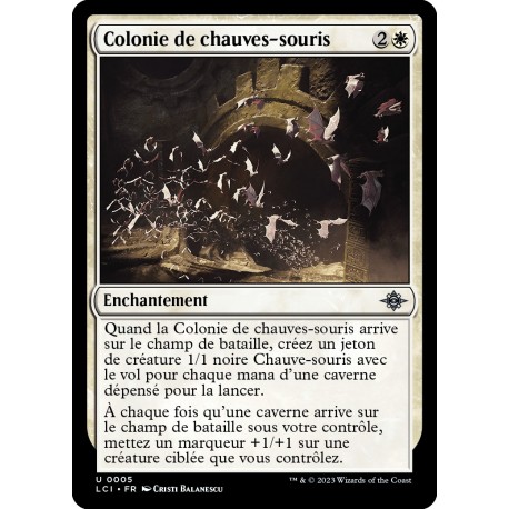 (Foil) Blanche - Colonie de chauve-souris (U) [LCI]