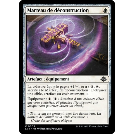 (Foil) Blanche - Marteau de déconstruction (C) [LCI]