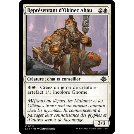 (Foil) Blanche - Représentant d'Okinec Ahau (C) [LCI]