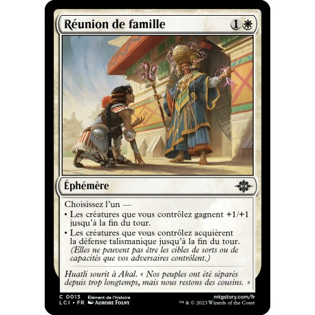 (Foil) Blanche - Réunion de famille (C) [LCI]
