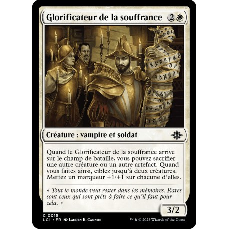 (Foil) Blanche - Glorificateur de la souffrance (C) [LCI]