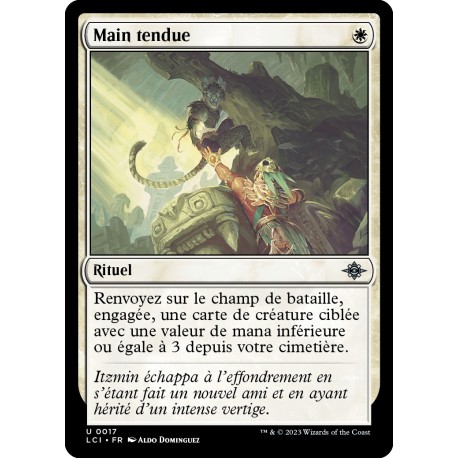 (Foil) Blanche - Main tendue (U) [LCI]