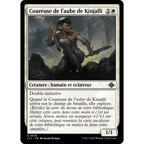 (Foil) Blanche - Coureuse de l'aube de Kinjalli (U) [LCI]