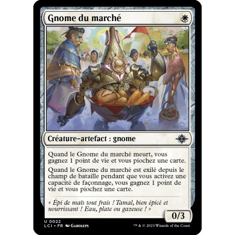 (Foil) Blanche - Gnome du marché (U) [LCI]