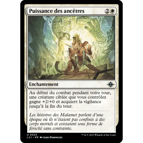 (Foil) Blanche - Puissance des ancêtres (U) [LCI]