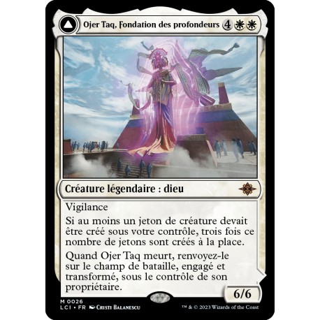 (Foil) Blanche - Ojer Taq, Fondation des profondeurs (M) [LCI]