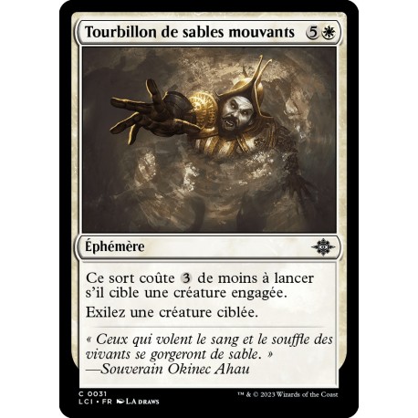 (Foil) Blanche - Tourbillon de sables mouvants (C) [LCI]
