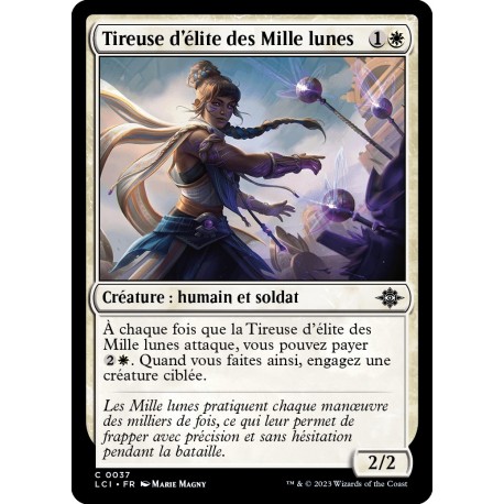 (Foil) Blanche - Tireuse d'élite des Mille lunes (C) [LCI]