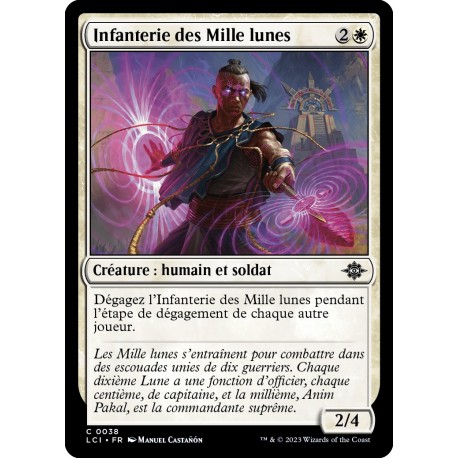 (Foil) Blanche - Infanterie des Mille lunes (C) [LCI]