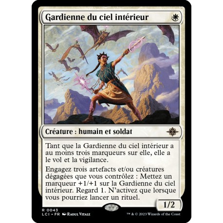 (Foil) Blanche - Gardienne du ciel intérieur (R) [LCI]