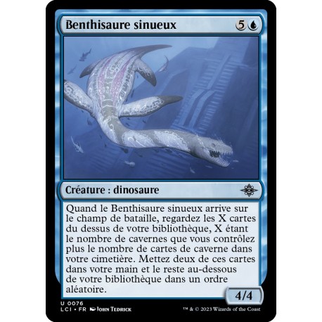 (Foil) Bleue - Benthisaure sinueux (U) [LCI]