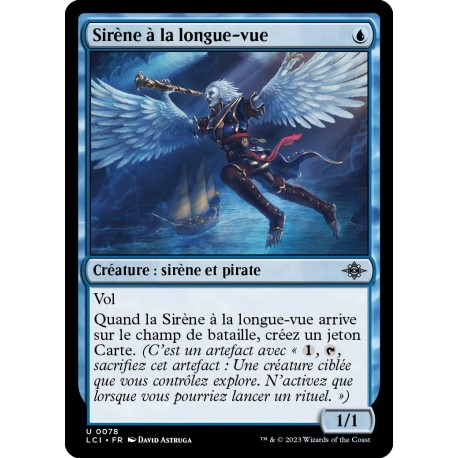 (Foil) Bleue - Sirène à la longue-vue (U) [LCI]