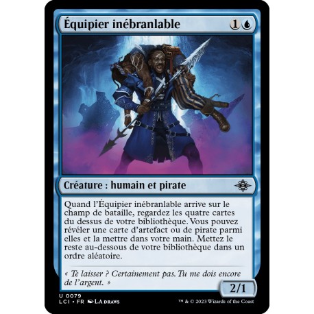 (Foil) Bleue - Équipier inébranlable (U) [LCI]
