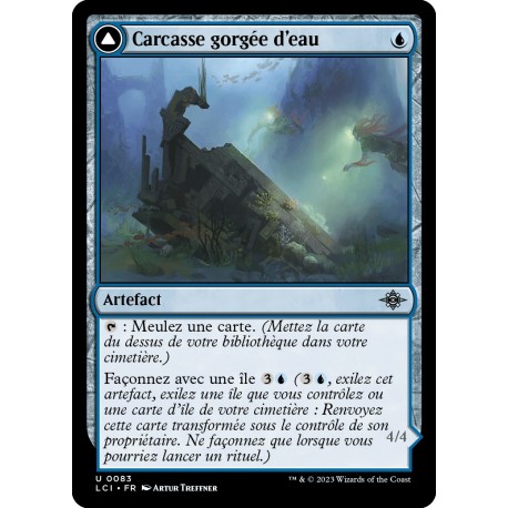 (Foil) Bleue - Carcasse gorgée d'eau (U) [LCI]