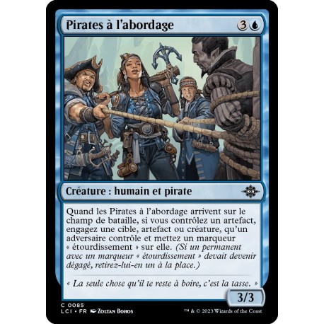 (Foil) Bleue - Pirates à l'abordage (C) [LCI]
