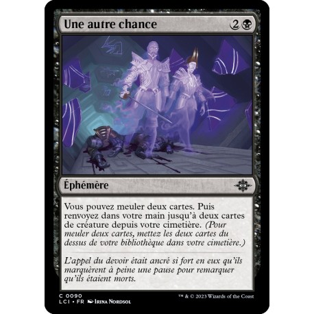 (Foil) Noire - Une autre chance (C) [LCI]