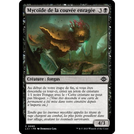 (Foil) Noire - Mycoïde de la couvée enragée (C) [LCI]