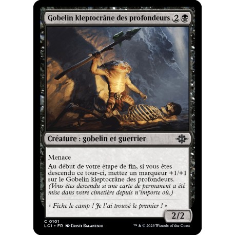 (Foil) Noire - Gobelin kleptocrâne des profondeurs (C) [LCI]