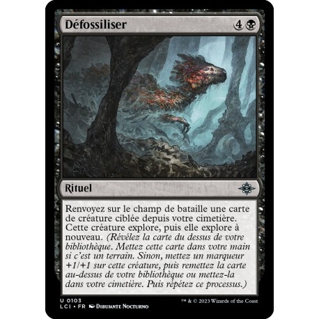 (Foil) Noire - Défossiliser (U) [LCI]
