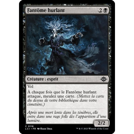 (Foil) Noire - Fantôme hurlant (C) [LCI]