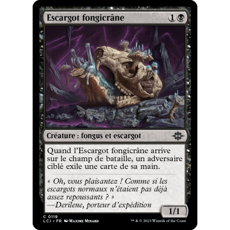 (Foil) Noire - Escargot fongicrâne (C) [LCI]
