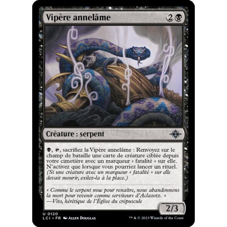 (Foil) Noire - Vipère annelâme (U) [LCI]