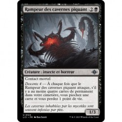 (Foil) Noire - Rampeur des cavernes piquant (U) [LCI]