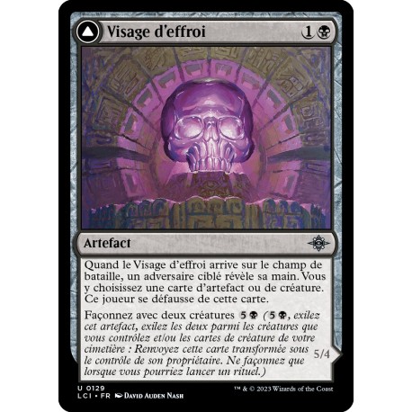 (Foil) Noire - Visage d'effroi (U) [LCI]