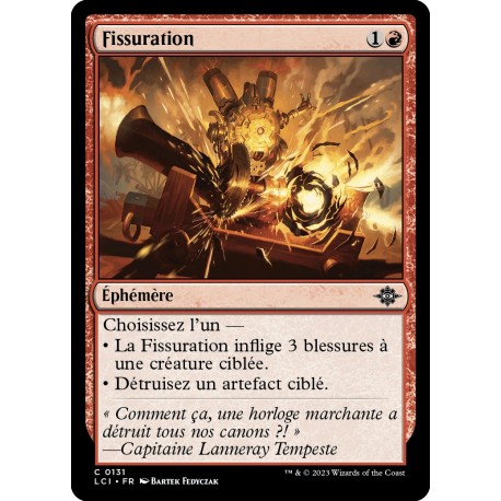 (Foil) Rouge - Fissuration (C) [LCI]
