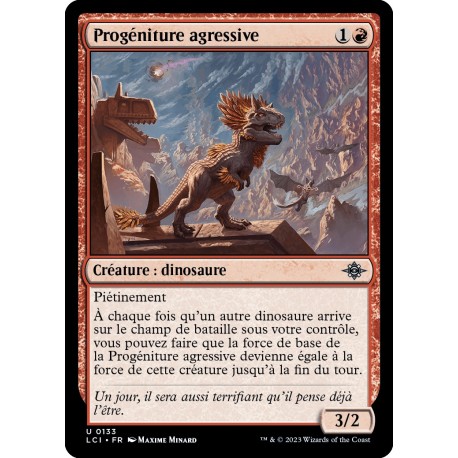 (Foil) Rouge - Progéniture Agressive (U) [LCI]