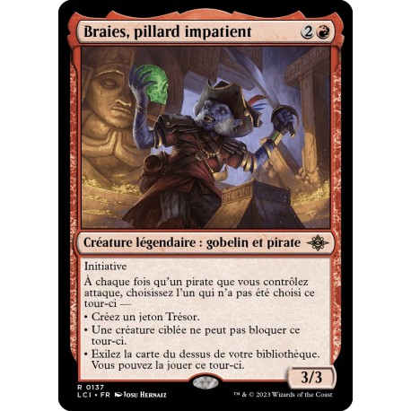 (Foil) Rouge - Braies, pillard impatient (R) [LCI]