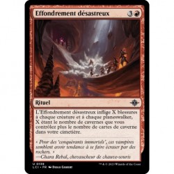 (Foil) Rouge - Effondrement désastreux (U) [LCI]