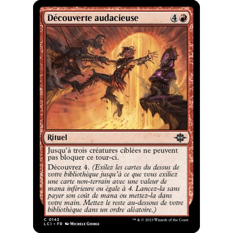 (Foil) Rouge - Découverte audacieuse (C) [LCI]