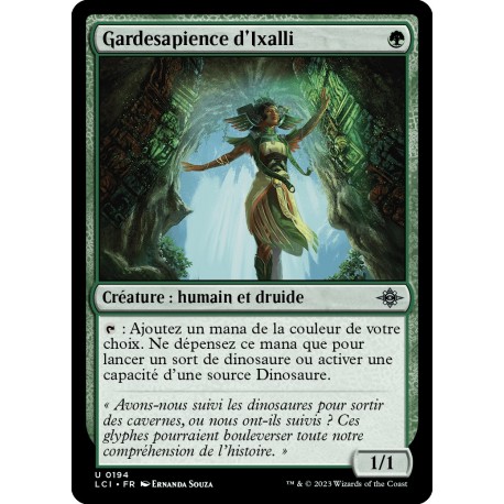 (Foil) Verte - Gardesapience d'Ixalli (U) [LCI]