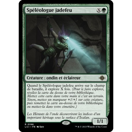 (Foil) Verte - Spéléologue jadefeu (R) [LCI]