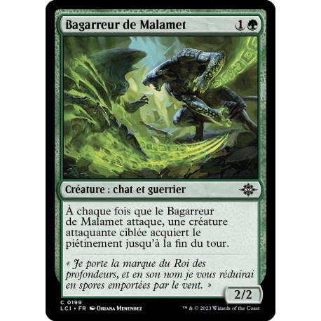 (Foil) Verte - Bagarreur de Malamet (C) [LCI]