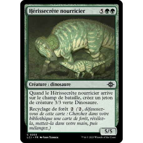 (Foil) Verte - Hérissecrête nourricier (C) [LCI]