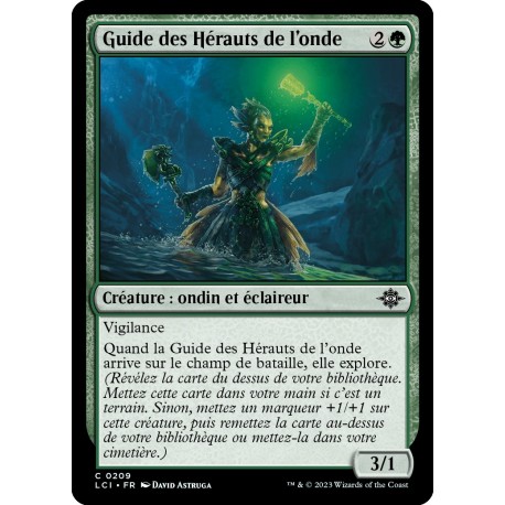 (Foil) Verte - Guide des Hérauts de l'onde (C) [LCI]