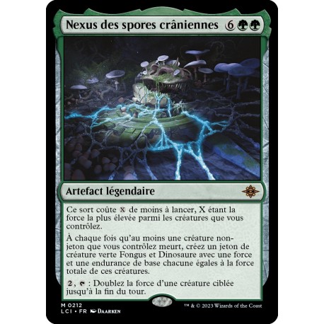 (Foil) Verte - Nexus des spores crâniennes (M) [LCI]