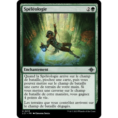 (Foil) Verte - Spéléologie (U) [LCI]