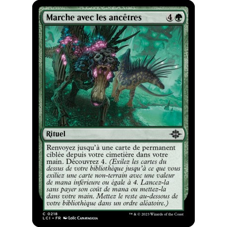(Foil) Verte - Marche avec les ancêtres (C) [LCI]