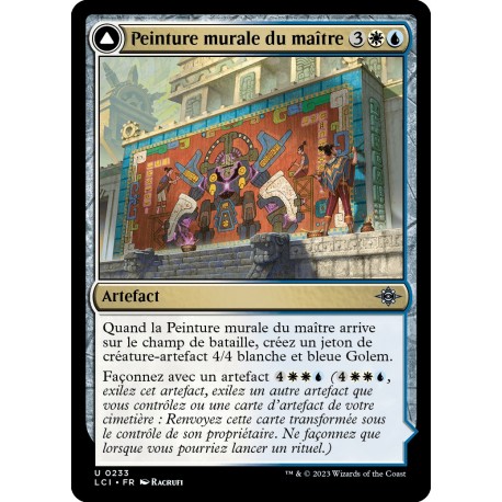 (Foil) Multicolore - Peinture murale du maître (U) [LCI]