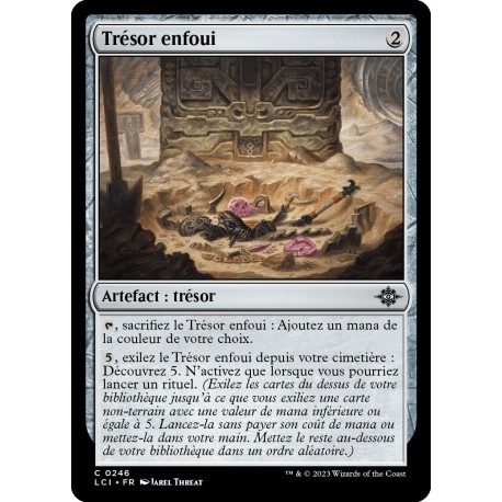 (Foil) Artefact - Trésor enfoui (C) [LCI]