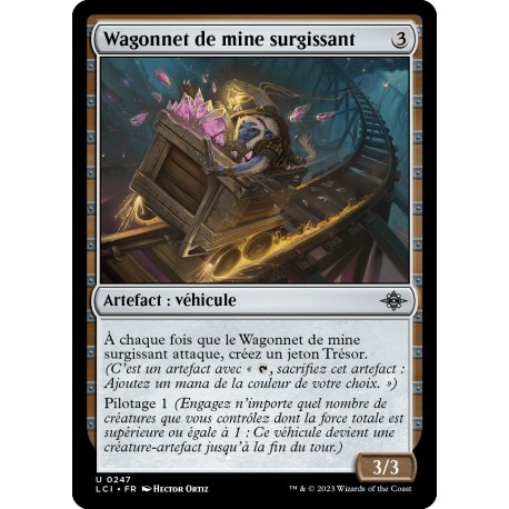 (Foil) Artefact - Wagonnet de mine surgissant (U) [LCI]