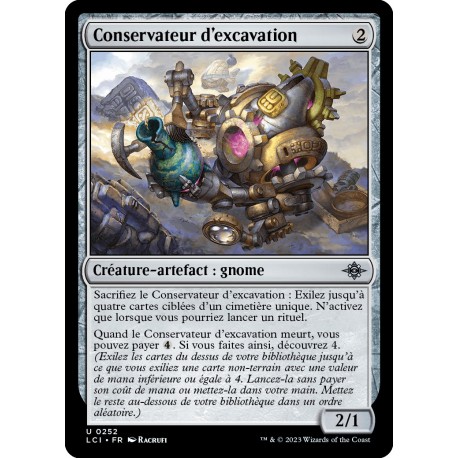(Foil) Artefact - Conservateur d'excavation (U) [LCI]