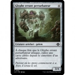 (Foil) Artefact - Glyphe errant perturbateur (C) [LCI]